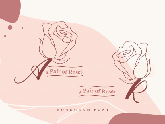 A Pair of Roses Font Review: Elegance for Branding
