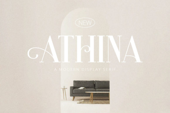 Athina: A Serif Font That Commands Attention in Campaigns
