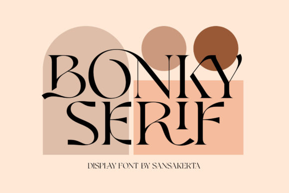 Bonky: A Serif Font Built for Real Design Work