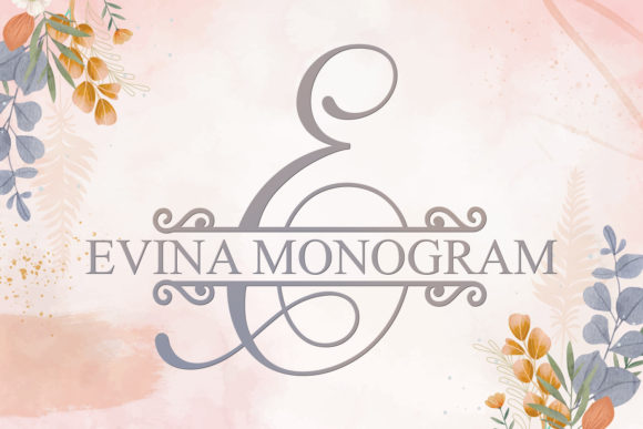 Evina Monogram Font: A Gentle Typeface for Editorial Storytelling