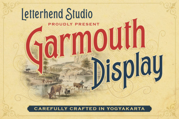 Garmouth: A Vintage Serif Font for Editorial Storytelling