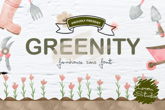 Greenity: A Farmhouse Sans Serif That Brings Calm to Editorial Design