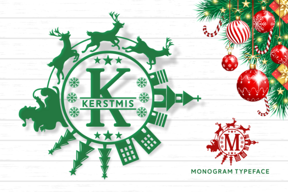 Kerstmis: A Dainty Decorative Font for Crafters