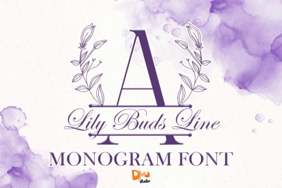 Lily Buds Line Monogram: A Web Designer’s Review of a Delightful Decorative Typeface