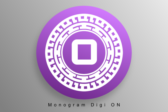 Monogram Digi On: A Decorative Font for Branding Projects