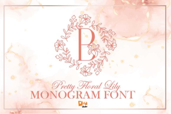 Pretty Floral Lily Monogram: A Designer’s Review