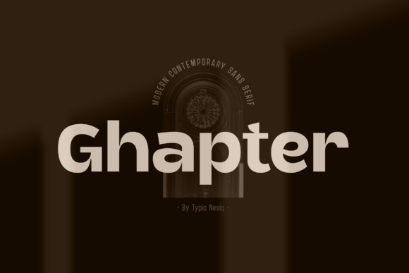 Testing Ghapter: A Bold Sans Serif Font That Elevated My Client's Brand